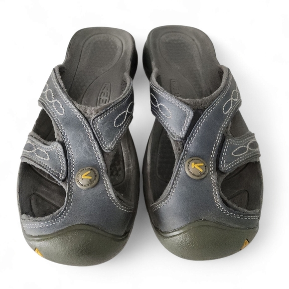 KEEN Slip-On Outdoor Sandals blue/grey size 7.5 - Picture 4 of 10